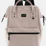 Himawari Waterproof Canvas Travel Backpack Bag with USB Port