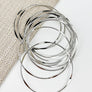 12PCS SET WIRE BANGLE BRACELET