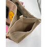 smile bucket cross bag- multi pocket Beige OS