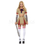 Robotic Doll Killer 4 Pc Khaki Women’s Halloween Cosplay Costume Set Sz S/M