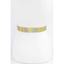 DIONA J HOLOGRAPHIC PLUSSIZE FASHION BELT COLOR SILVER
