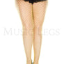 Plus size mini diamond net spandex fishnet tights