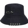 Fashion Cotton Bucket Hat With Rings