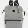 Himawari Waterproof Canvas Travel Backpack Bag with USB Port