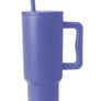 Monochromatic Stainless Steel Tumbler with Matching Straw
