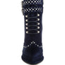 Punk Nomad Harness Detail Lace Up Boots