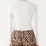 Button Down Long Sleeve T-Shirt