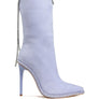 Ashipa Diamante Chain Detail Calf Boots