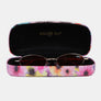 Nicole Lee USA Metal Frame Finley Oval Sunglasses