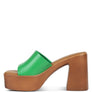 Scandal Slip On Block Heel Sandals