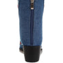 Starlit Multi Color Stones Embellished Boots