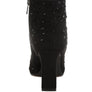 Sakura Diamante Embellished Microfiber Boots
