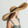 Wide Brim Beach Summer Sun FLOPPY STRAW HAT