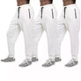 3 PACK: Men's Fleece Lined Slim Fit Casual Tech Jogger Sweatpants Zipper Pockets for Casual Wear, Sports, and Loungewear S-3XL
