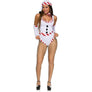 Charming Sexy Snow Woman Costume Winter Wonderland Holiday Outfit Playful Accessories for Festive Parties and Events (Extra Small)