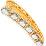 ROUND RHINESTONE HAIR CLIP