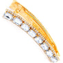 SQUARE STONE HAIR CLIP