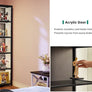 Display Cabinet, 5-Tier Tall Bookcase with Adjustable Shelves, Collectibles Toy Organizers Rack & Display Shelf, Bookshelf