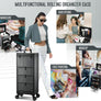 Cart 3 Drawers Professional Trolley Beauty Salon Rolling Case Makeup Organizer