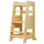 Kitchen Step Stool for Toddlers w/ Non-Slip Mat Standing Helper Bathroom Sink