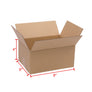 USA Stock 100 Corrugated Paper Boxes 8x6x4"(20.3*15.2*10cm)Yellow 4x4x4"(10*10*10cm) 6x4x2"(15.2*10.2*5.1cm)3size