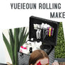 Cart 3 Drawers Professional Trolley Beauty Salon Rolling Case Makeup Organizer