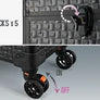 Cart 3 Drawers Professional Trolley Beauty Salon Rolling Case Makeup Organizer