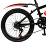 20" Mountain Bike 7 Speeds Kid Bicycle Dual-Disc Brakes Children MTB Boys Girls