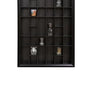 S-shaped Geometric 5 Tier Wood Bookshelf Storage Organizer Living Room Bedroom Rack Shelf Organizer Display Stand Work of Art