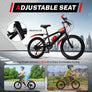 20" Mountain Bike 7 Speeds Kid Bicycle Dual-Disc Brakes Children MTB Boys Girls