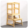 Kitchen Step Stool for Toddlers w/ Non-Slip Mat Standing Helper Bathroom Sink