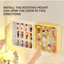 Display Case For Figures With Light Adjustable Display Stand Clear Acrylic Display Box With Door Dust And Moisture Proof