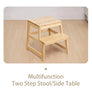 Kitchen Step Stool for Toddlers w/ Non-Slip Mat Standing Helper Bathroom Sink