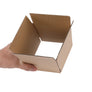 USA Stock 100 Corrugated Paper Boxes 8x6x4"(20.3*15.2*10cm)Yellow 4x4x4"(10*10*10cm) 6x4x2"(15.2*10.2*5.1cm)3size