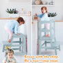 Kitchen Step Stool for Toddlers w/ Non-Slip Mat Standing Helper Bathroom Sink
