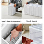 6 Layers Shoes Box Foldable Transparent Sneaker Shoe Storage Organizers Box Stackable Dustproof High-top Cabinet Shoe Rack Shelf