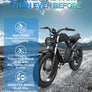 Electric Bike for Adult 4.0 Fat Tire Ebike 20" 2000W Mountain Removable Battery