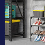Shoe Rack - Premium Non-Woven Shoe Rack Shelf, Shoe Organizer for Closet, Entryway, Garage & Corridor, Sturdy & Durable Long Sta
