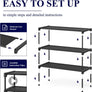 Shoe Rack - Premium Non-Woven Shoe Rack Shelf, Shoe Organizer for Closet, Entryway, Garage & Corridor, Sturdy & Durable Long Sta