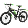 20" Mountain Bike 7 Speeds Kid Bicycle Dual-Disc Brakes Children MTB Boys Girls