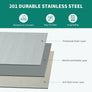 NSF Stainless Steel Table w/ Overshelf 48" X 24" Work w/ 48"X12" Shelf Kitchen
