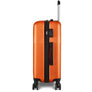 3 Piece Luggage Set with TSA Lock 20"/24"/28" Lightweight Cross Stripe Hardshell Suitcase with 360 Degree Spinner Wheels