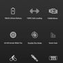 Electric Bike for Adult 4.0 Fat Tire Ebike 20" 2000W Mountain Removable Battery