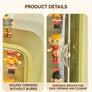 Display Case For Figures With Light Adjustable Display Stand Clear Acrylic Display Box With Door Dust And Moisture Proof