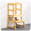 Kitchen Step Stool for Toddlers w/ Non-Slip Mat Standing Helper Bathroom Sink