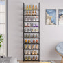 10-Tier Narrow Shoe Rack Organizer Save Space 20-25 pairs Sturdy Shoe Shelf for Closets Entryway