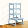 Kitchen Step Stool for Toddlers w/ Non-Slip Mat Standing Helper Bathroom Sink
