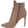 Agmati Lace Up Stiletto Boots