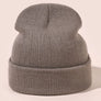 Solid Knitted Hat