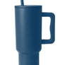 Monochromatic Stainless Steel Tumbler with Matching Straw